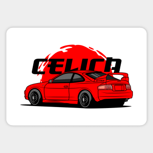 GT4 Red Celica GT-Four Magnet